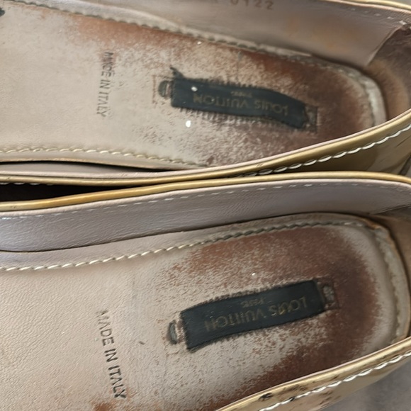 Vintage Louis Vuitton Vernis Leather Flats 37 - Picture 15 of 15